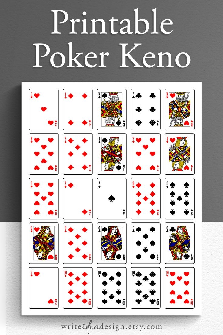 48 Printable Poker Keno Cards Easy Download And Start Playing 