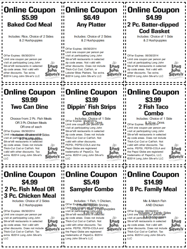Longhorn Printable Coupons