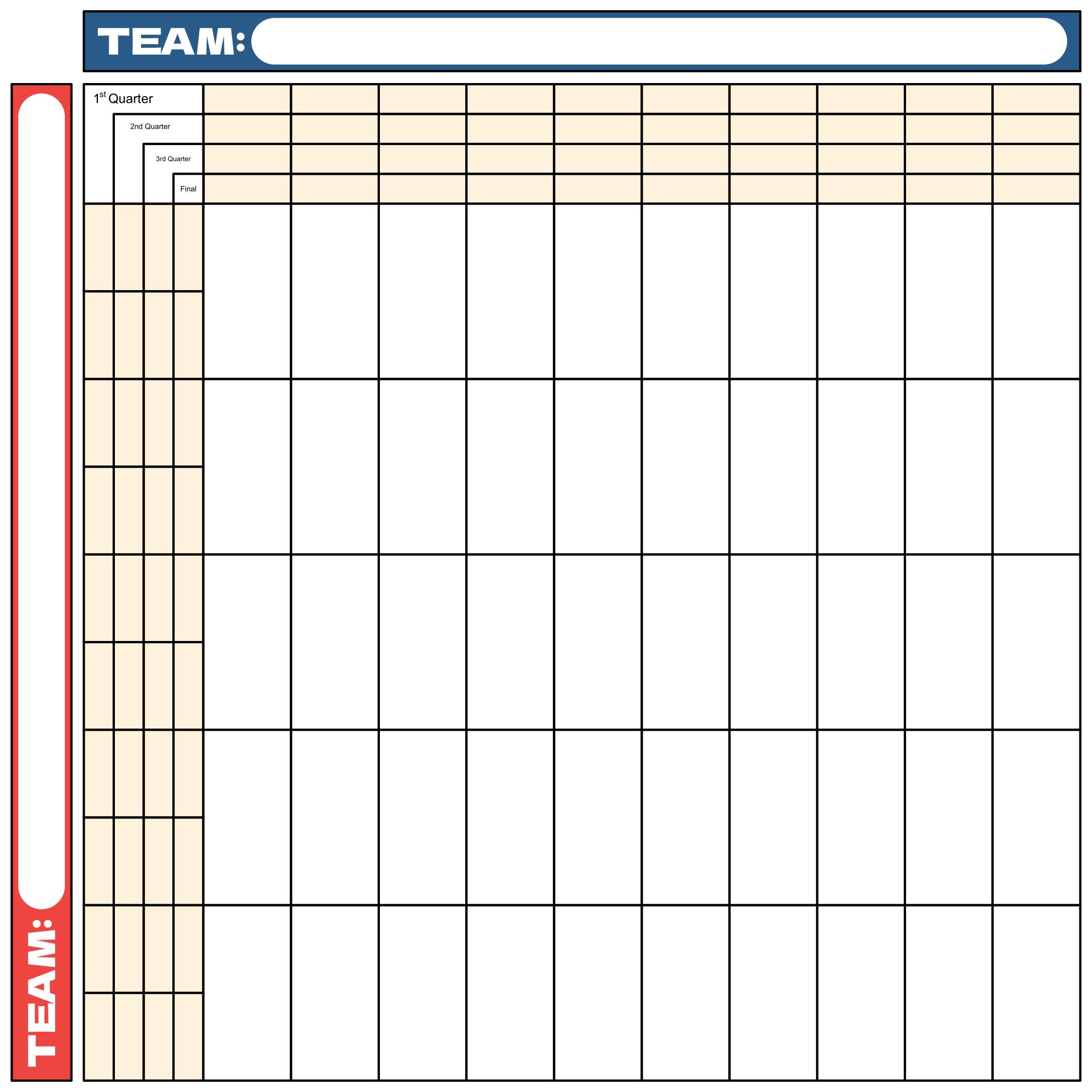 50 Square Grid Free Printable