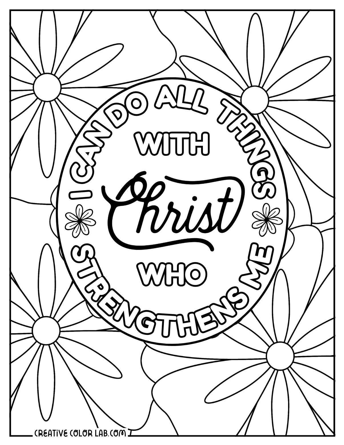Free Printable Christian Coloring Pages