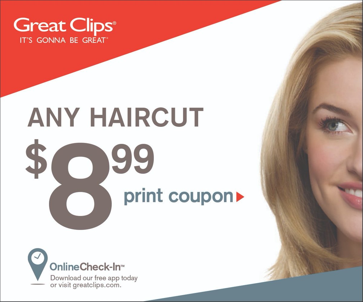  9 99 Great Clips Coupons Updated 2025 December Greatclipshack 