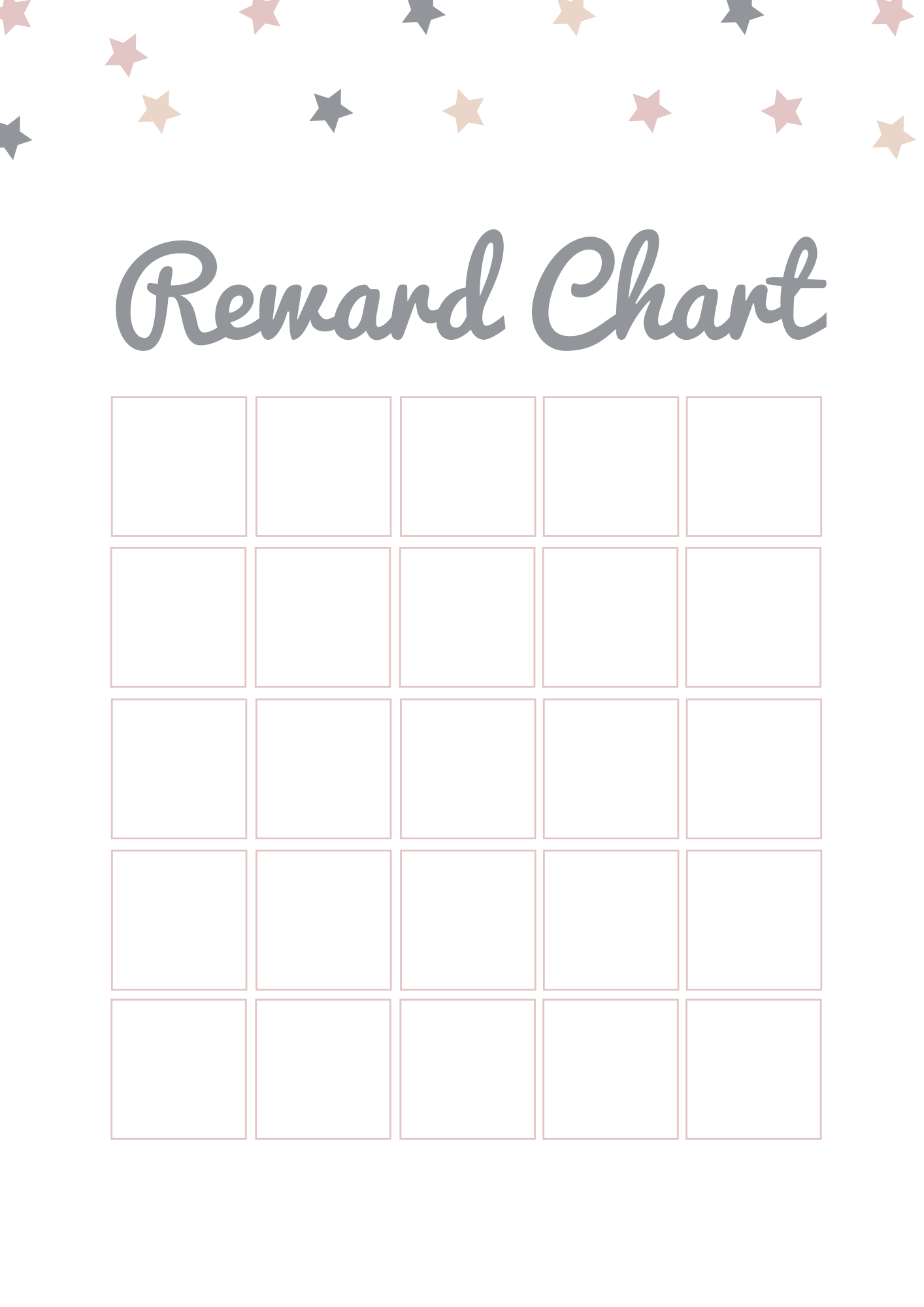 Printable Sticker Chart