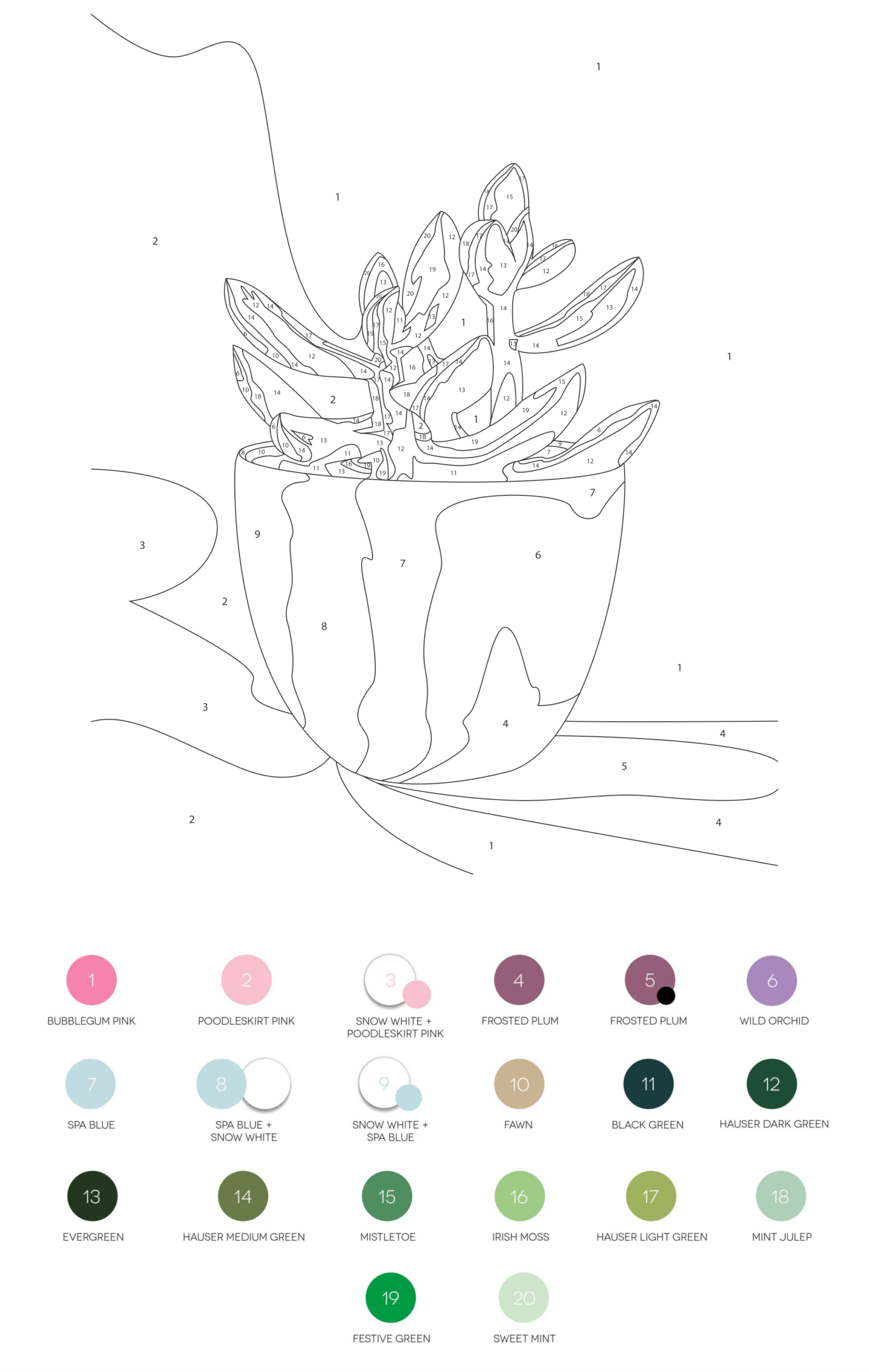 Paint By Number Printable