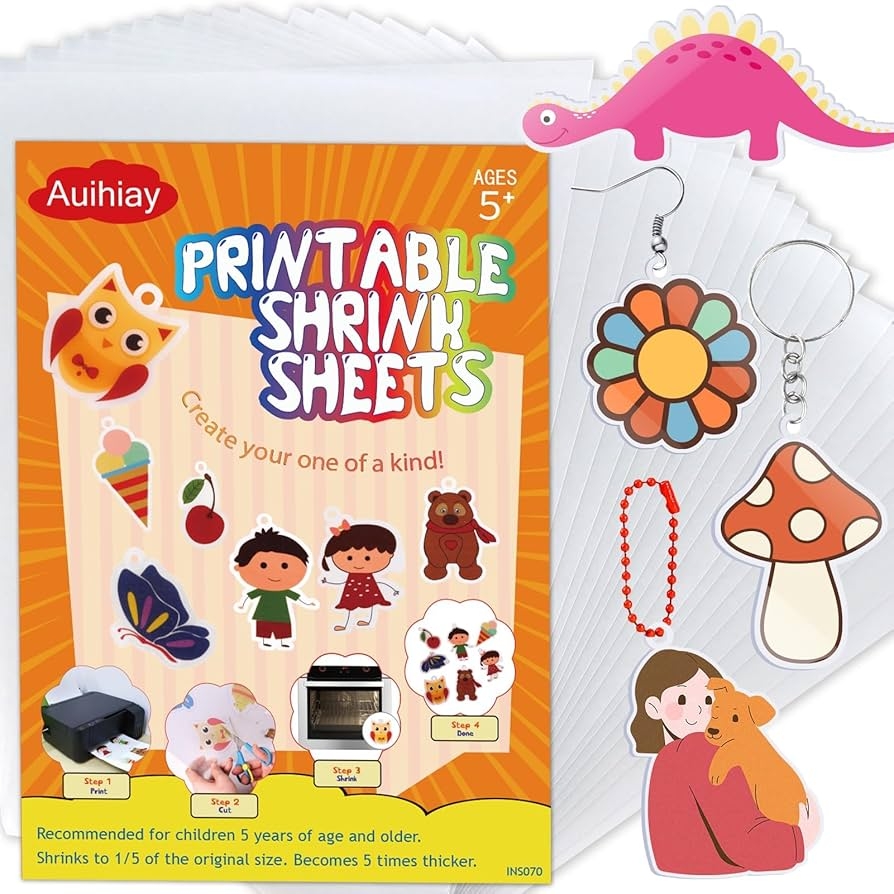 Printable Shrinky Dinks