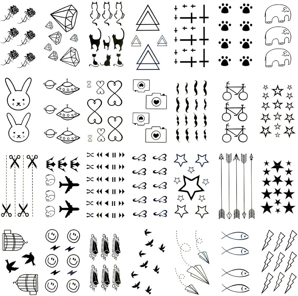 Printable Temporary Tattoos