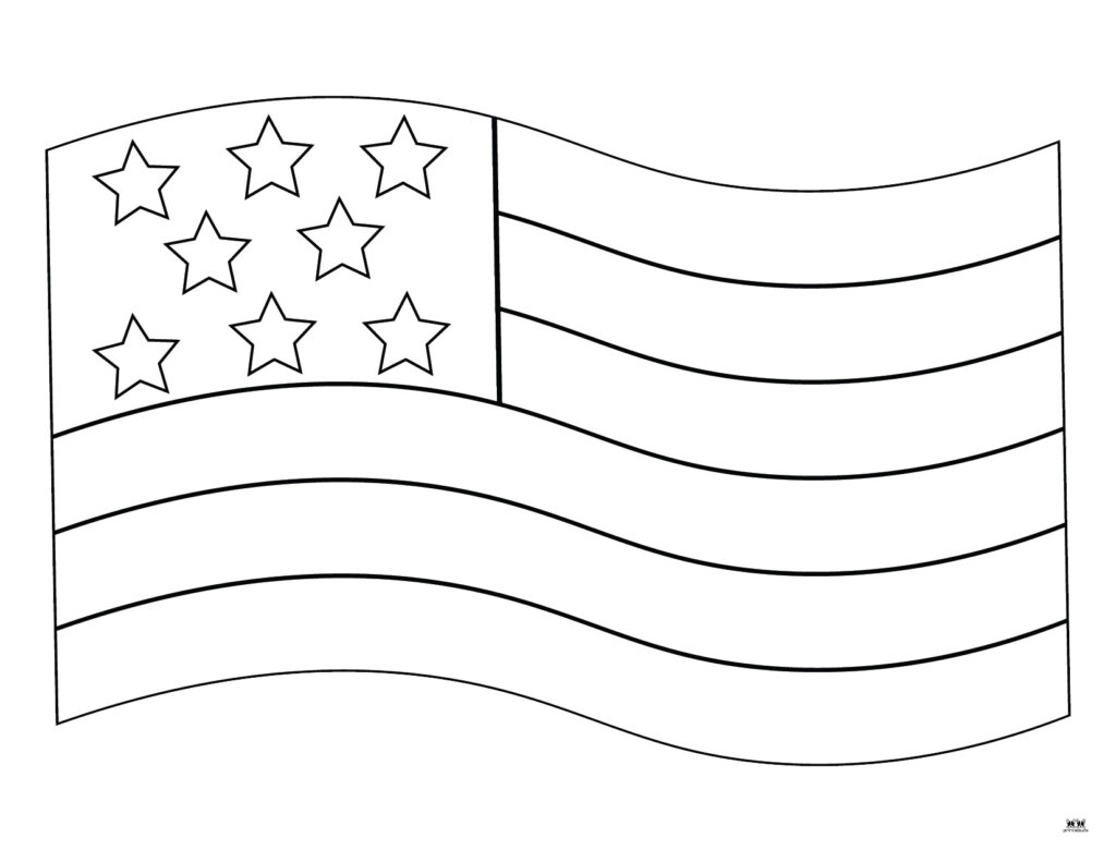 Flag Template Printable