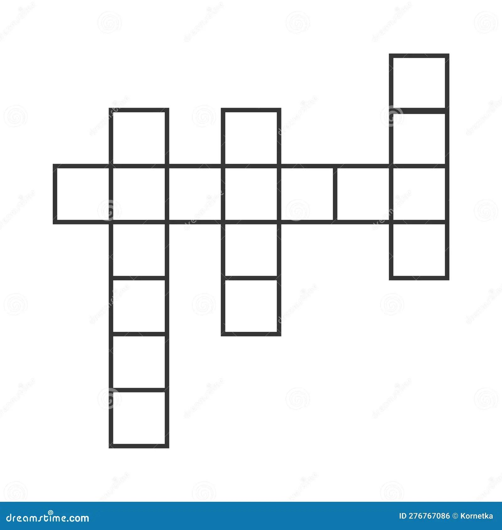 Blank Crossword Puzzle Grids Printable