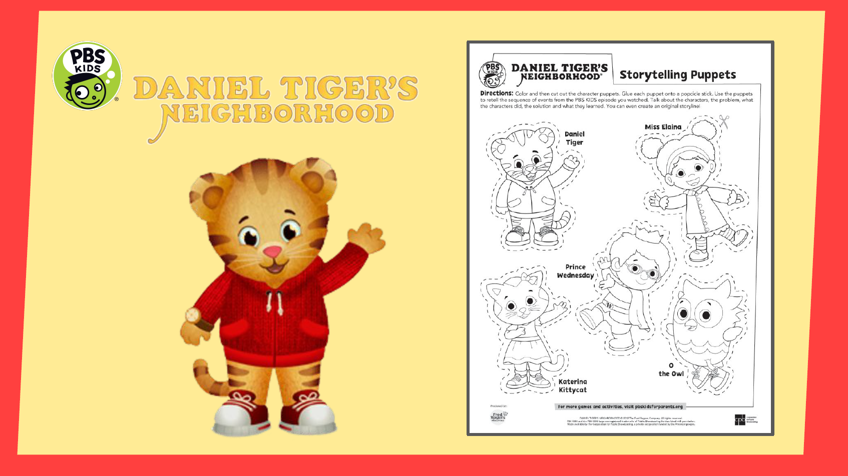 Arts And Craft Daniel Tiger s Neighborhood PBS LearningMedia