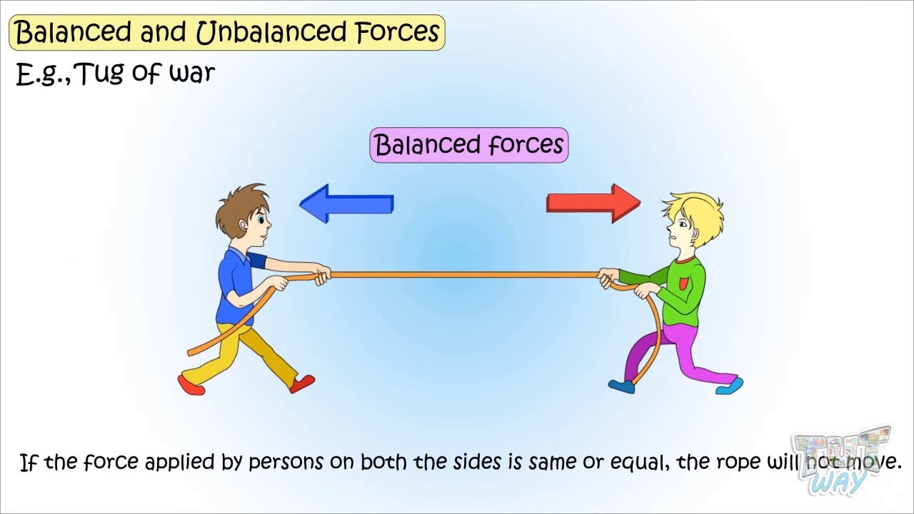 Balanced And Unbalanced Forces For Kids Tutway