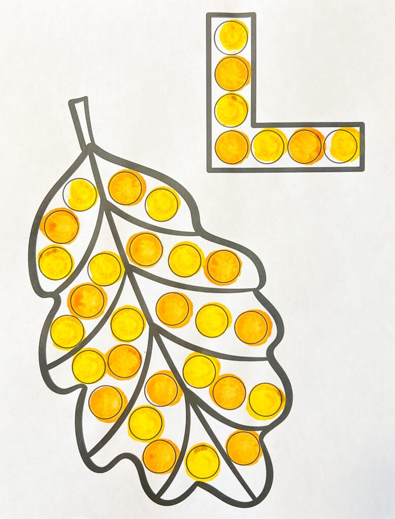 Bingo Dauber Fall Activity Printables FREE Fall Printables 