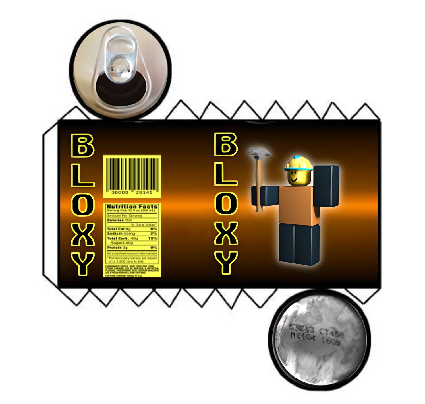 Bloxy Cola Papercraft By Henry22STARKILLER78 On DeviantArt