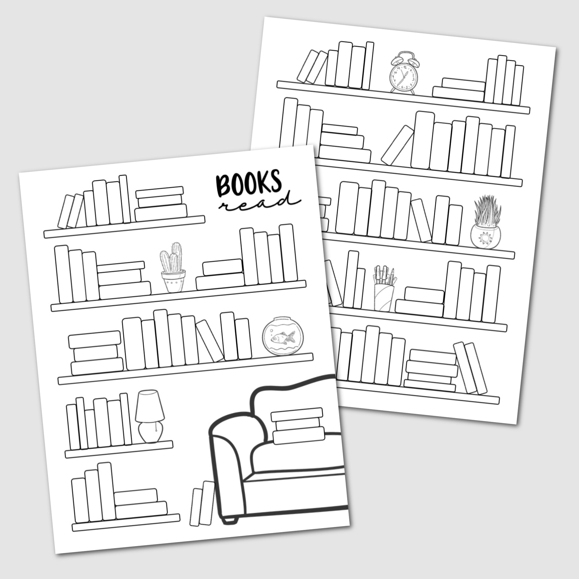 Printable Book Tracker