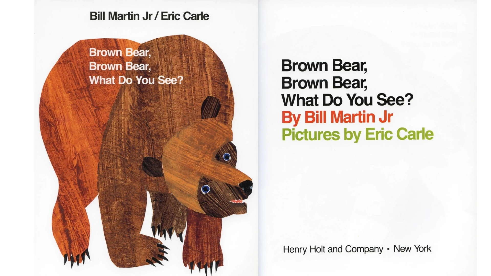 Printable Brown Bear Brown Bear