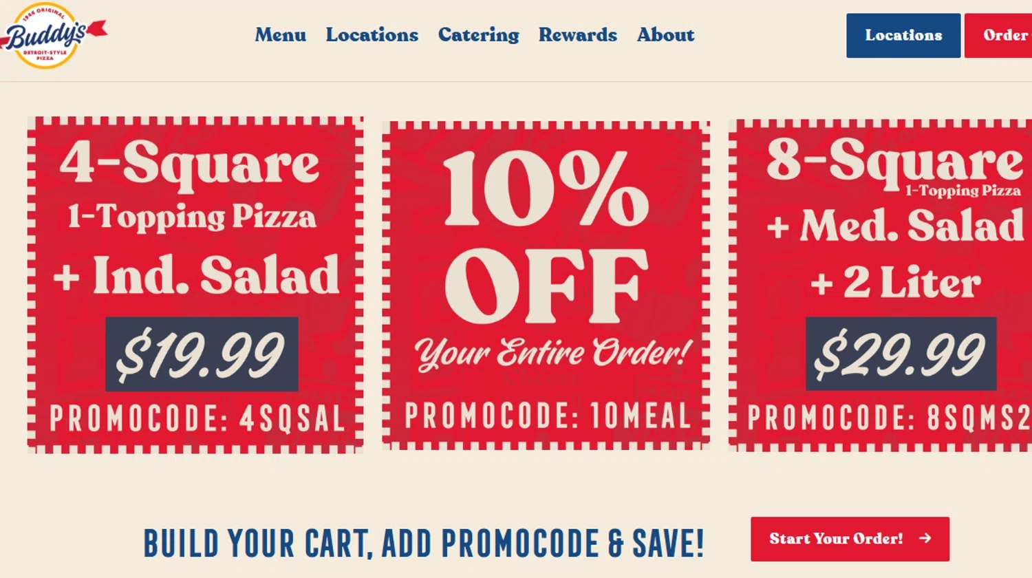 Buddys Pizza Coupons Printable