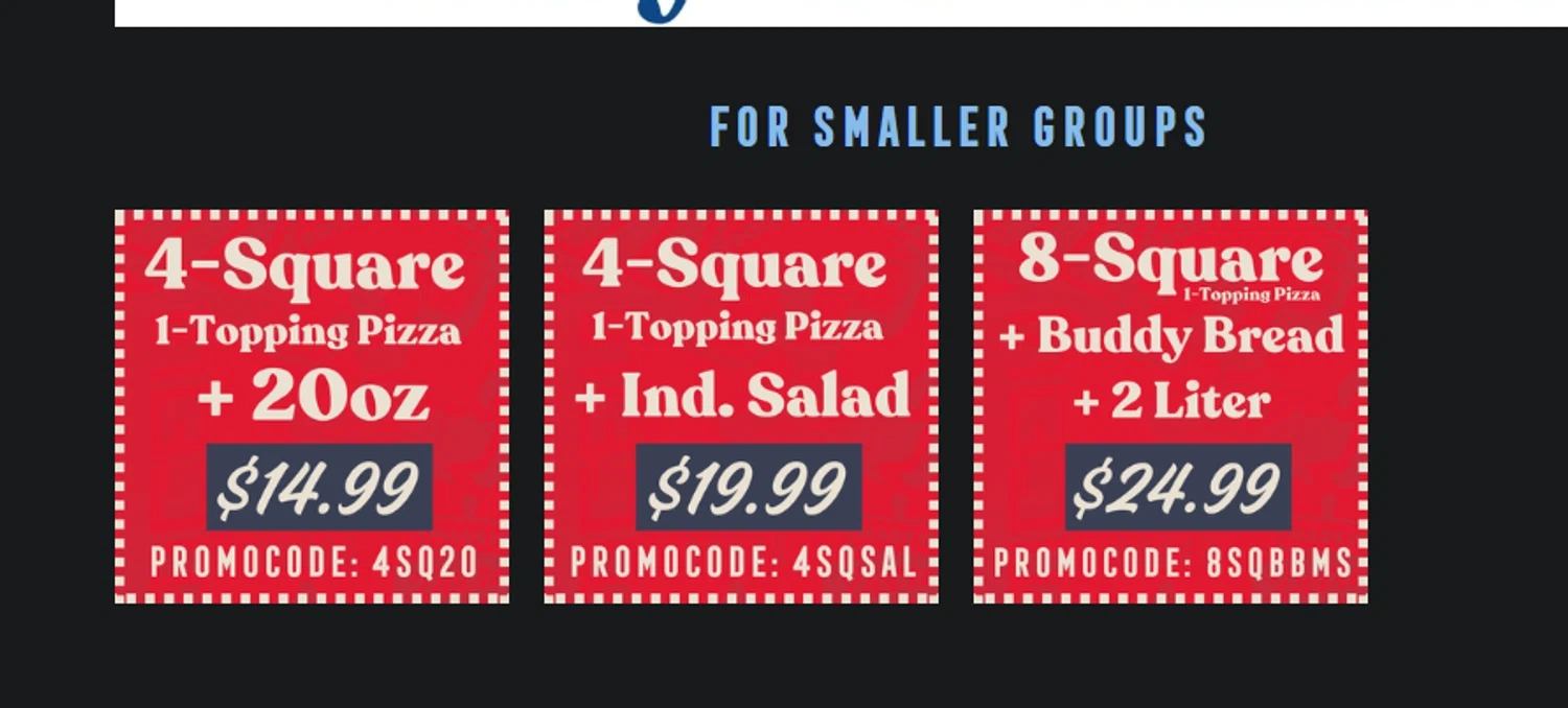 Buddy s Pizza Promo Codes 30 Off 5 Verified Dec 2025