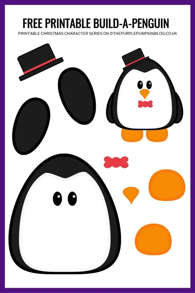Penguin Stencil Printable