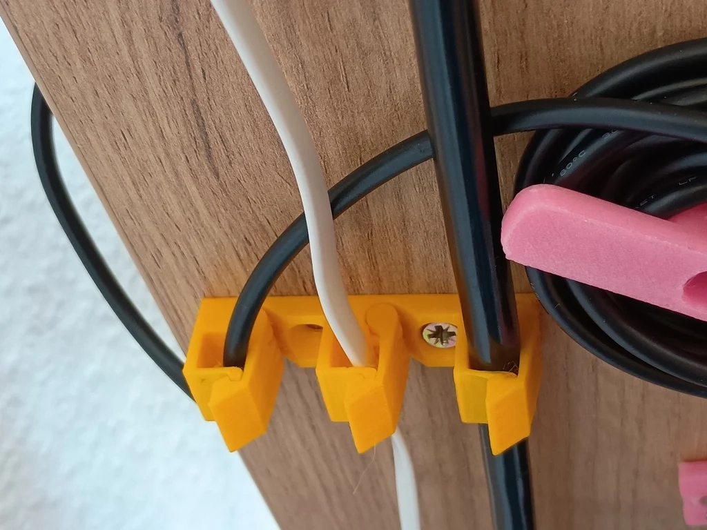 Cable Management Clips By YK42 Thingiverse