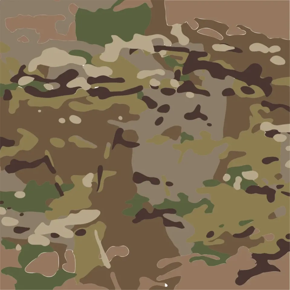 Camouflage Stencil Set By SamK3D Download Free STL Model 