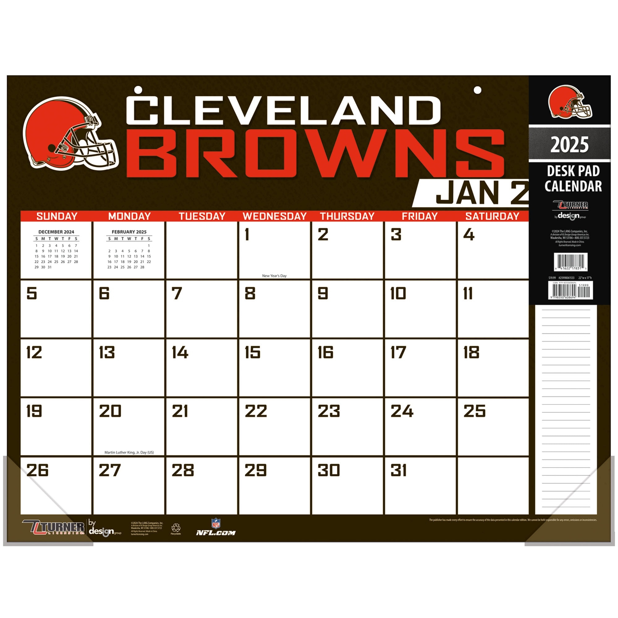 Cleveland Browns Printable Schedule