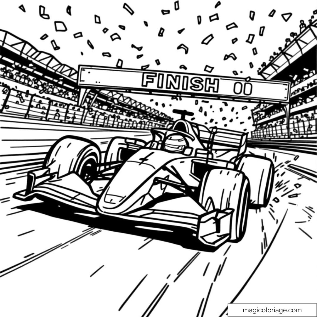 Race Car Printable