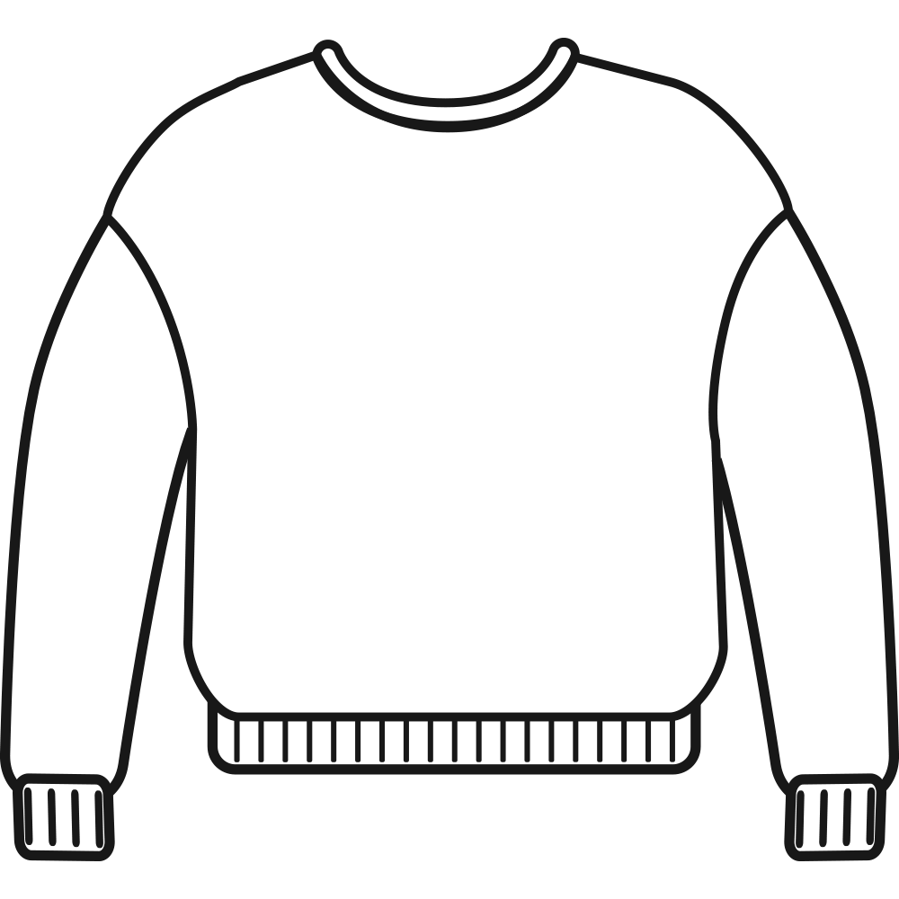 Sweater Template Printable