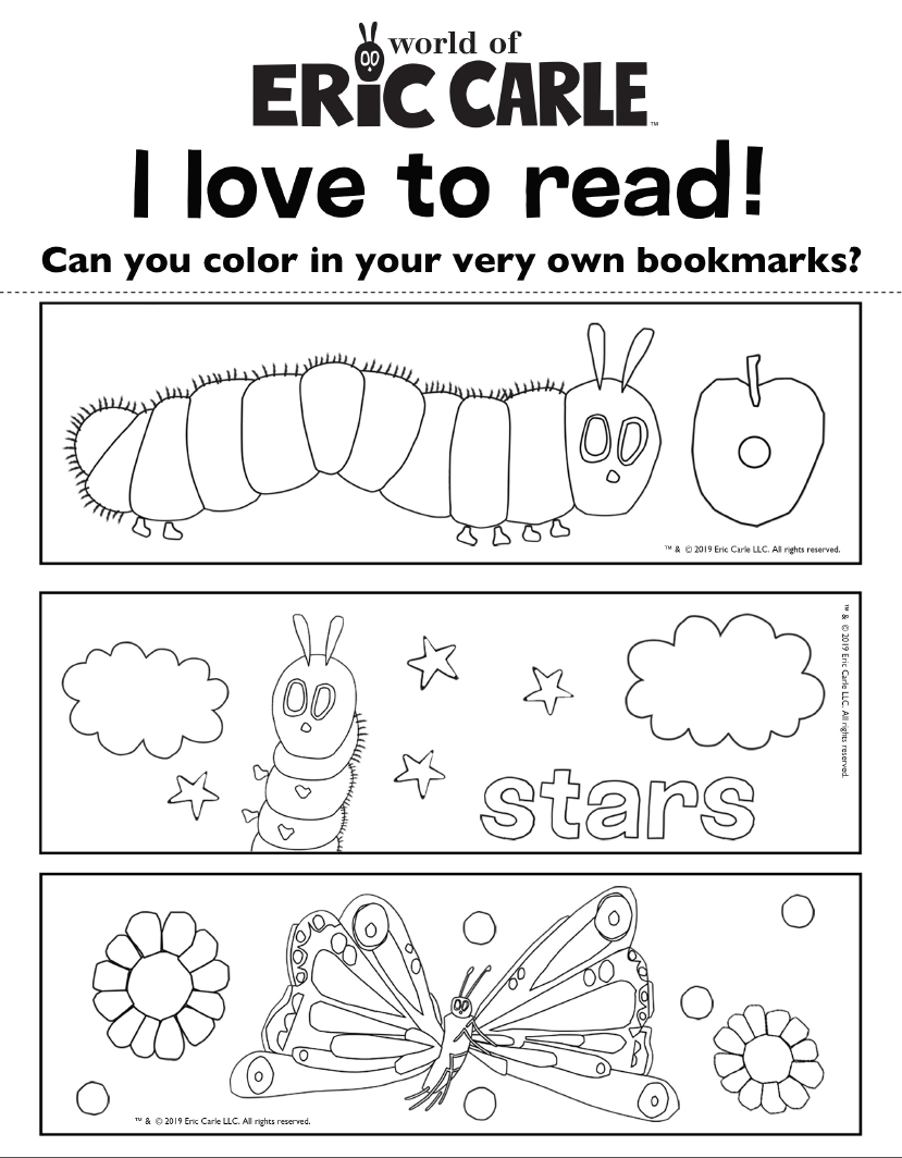 Colour In With The Very Hungry Caterpillar Rainbow Designs The 