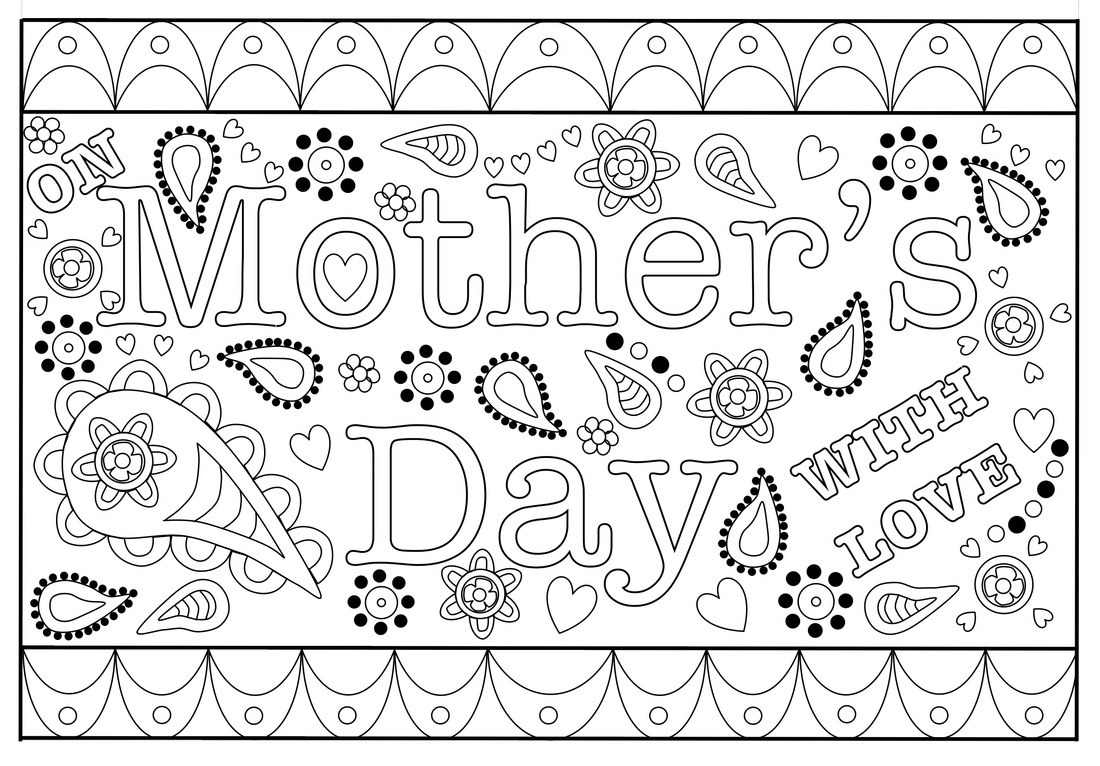 Printable Mothers Day Card Template