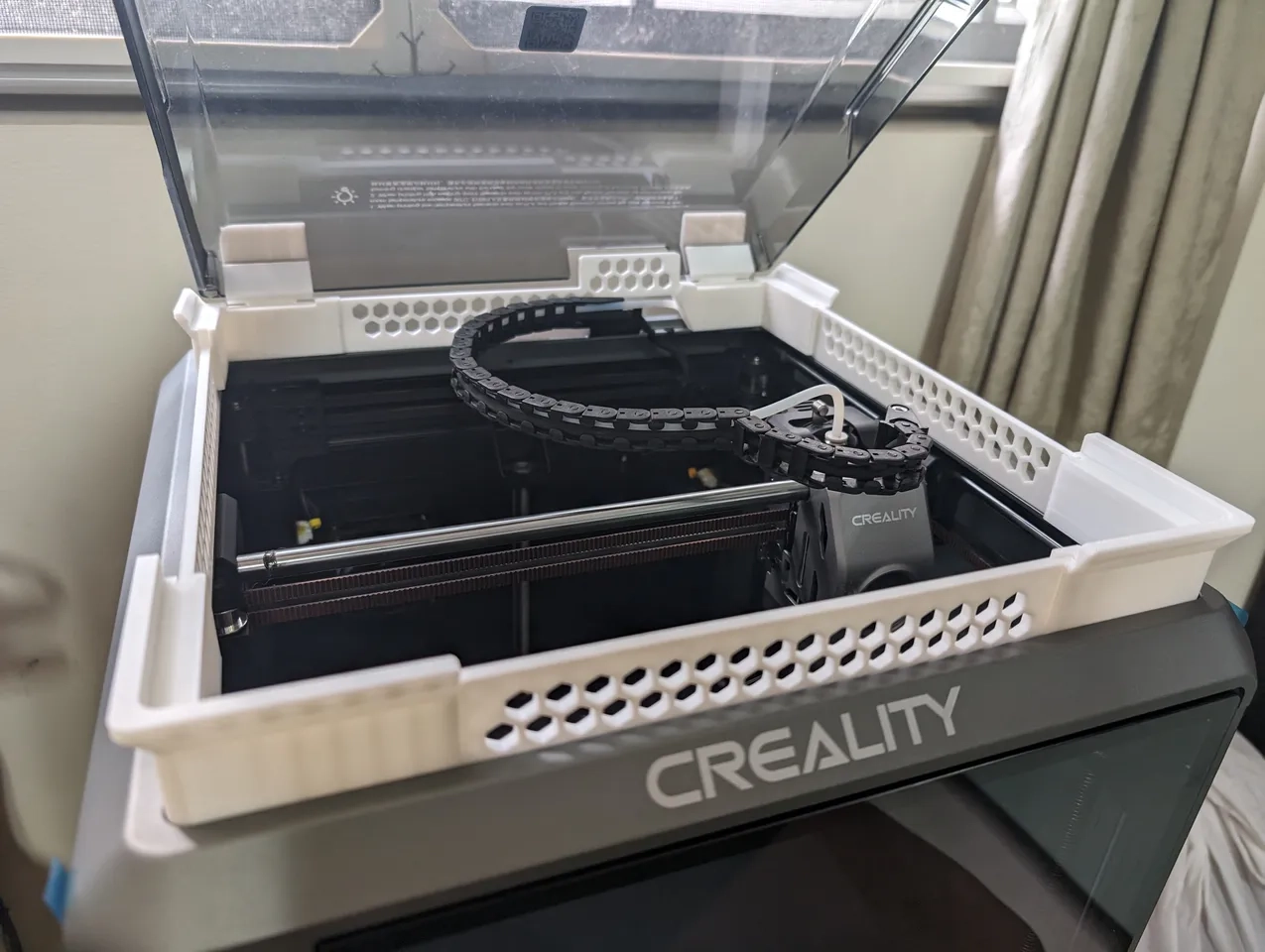 Creality K1 K1C K1SE Hinged Lid Riser By Shadowandy Download 