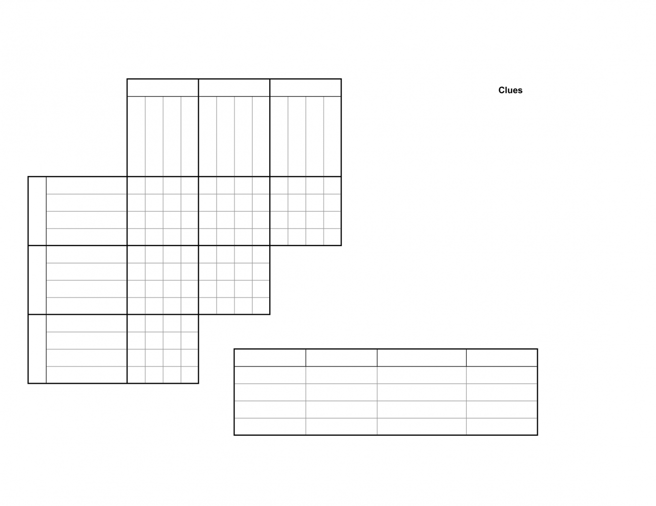Create Your Own Logic Grid Puzzle Alachua County Library District