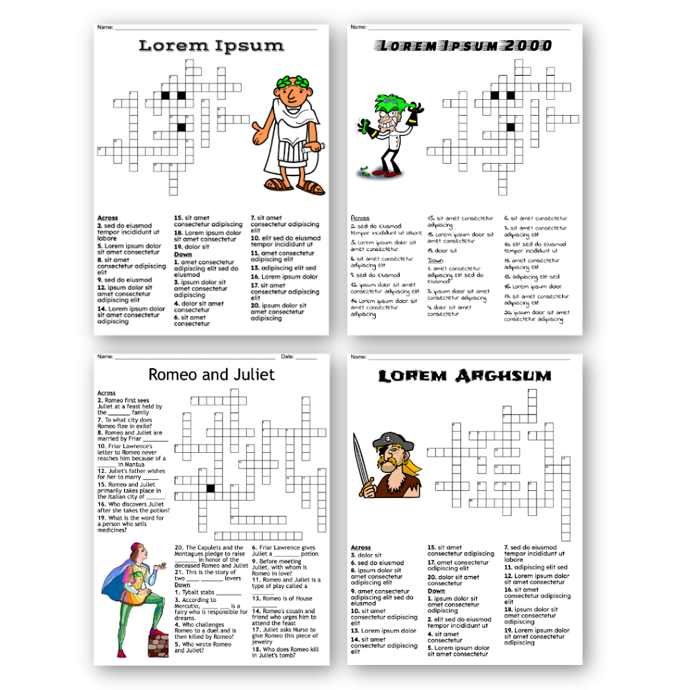 Crossword Puzzle Maker WordMint