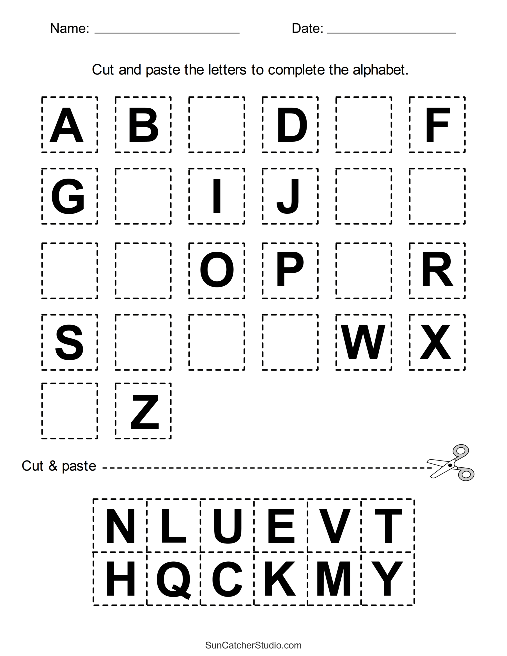 Kindergarten Worksheets Pdf Free Download