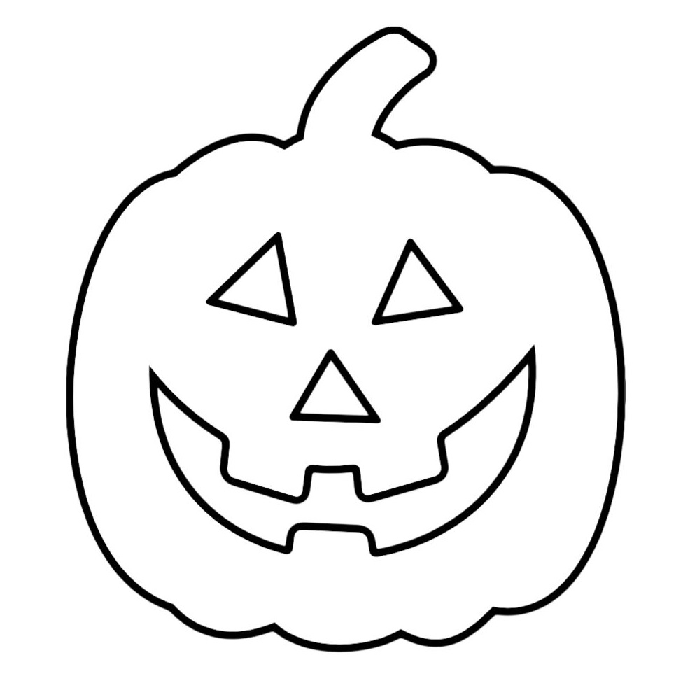 Free Printable Pumpkin Coloring Sheet