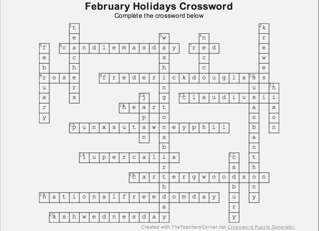 Daily Commuter Crossword Puzzle By Jacqueline Mathews Printable 
