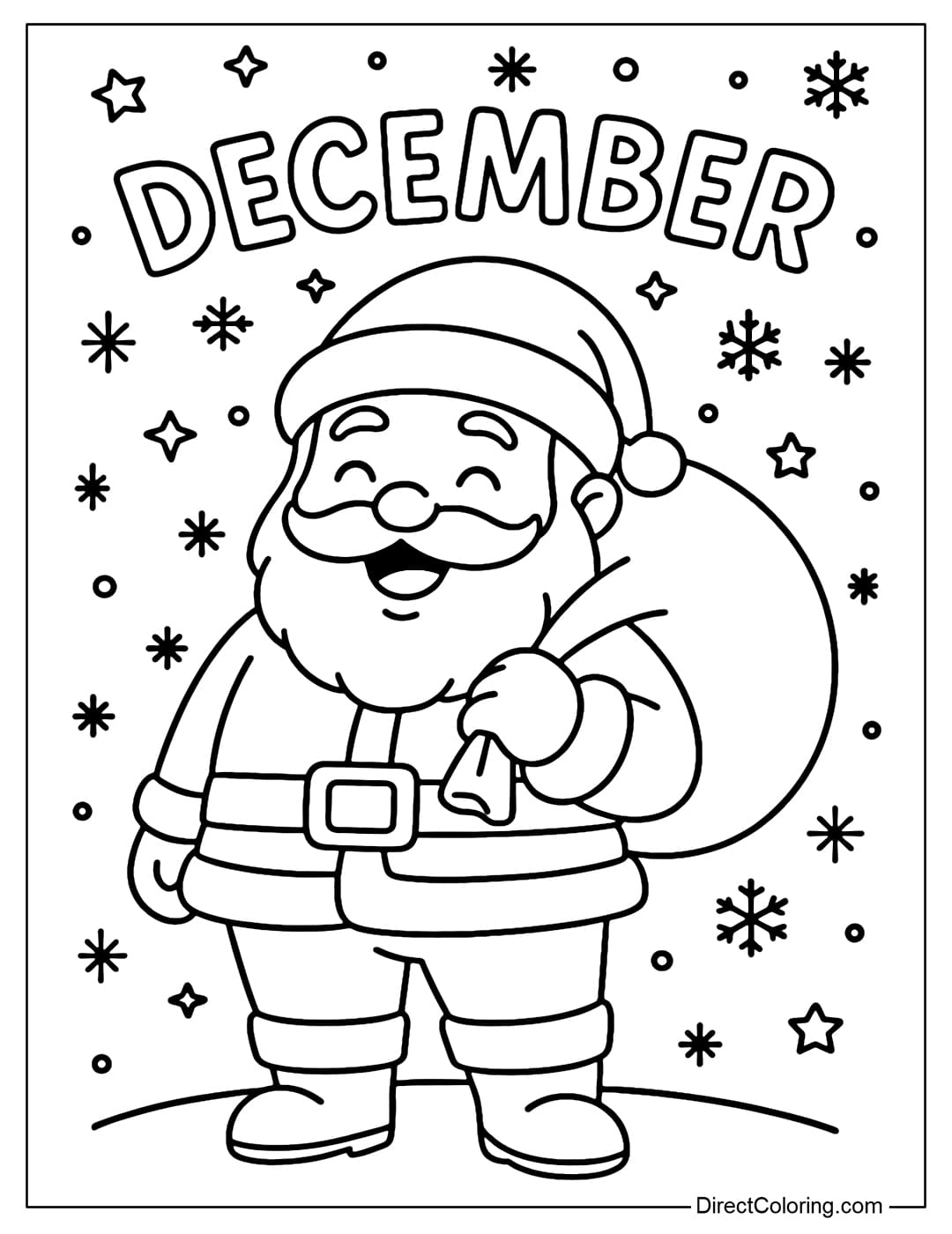 Printable Christmas Coloring Pages Pdf