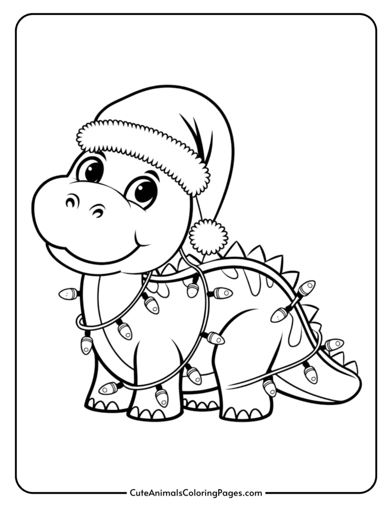 Dinosaur Coloring Printables