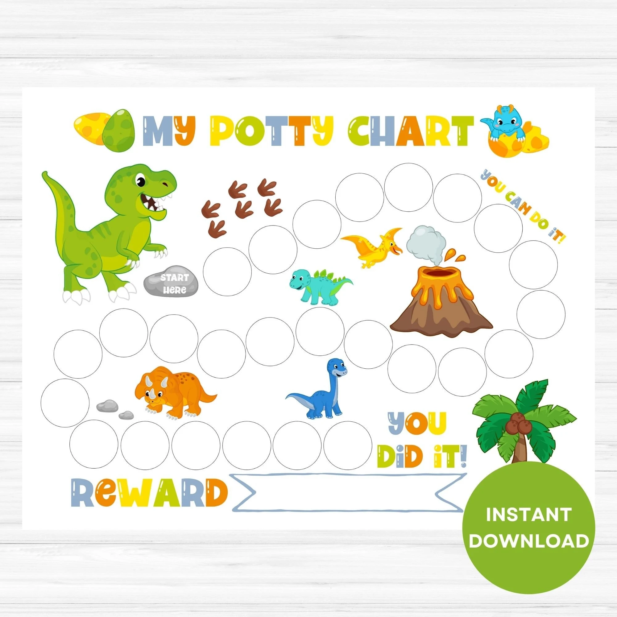Printable Potty Chart