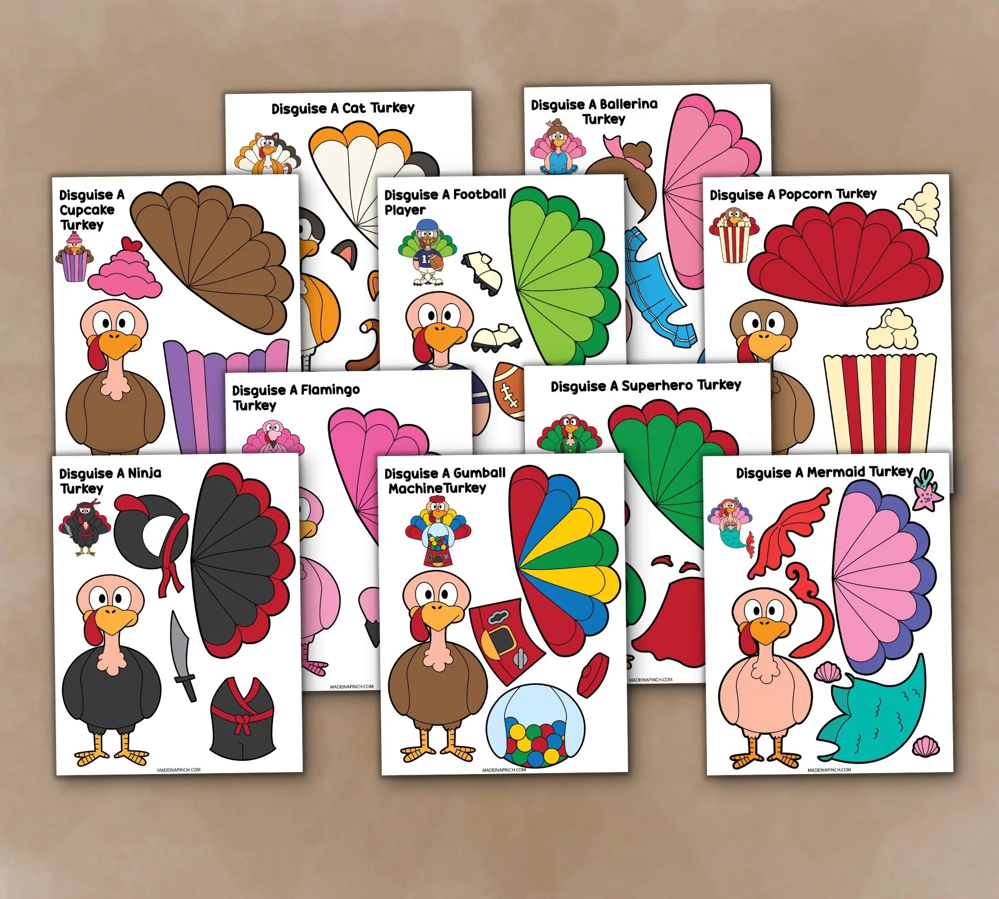 Turkey In Disguise Free Printable