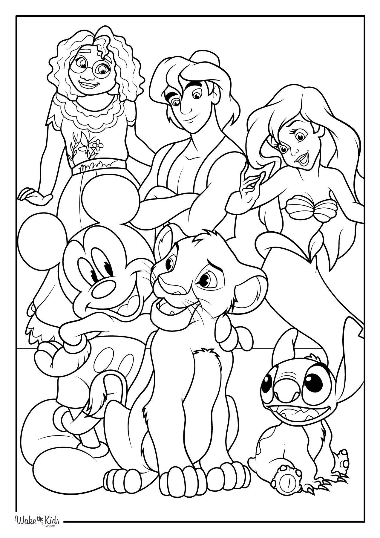 Disney Coloring Pages Printable