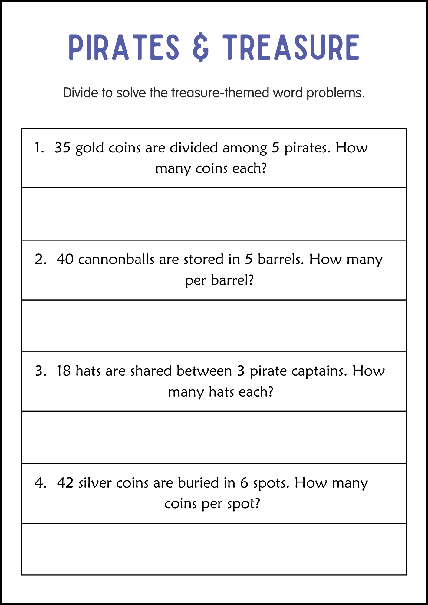 Division And Multiplication Word Problems Math Worksheets For 