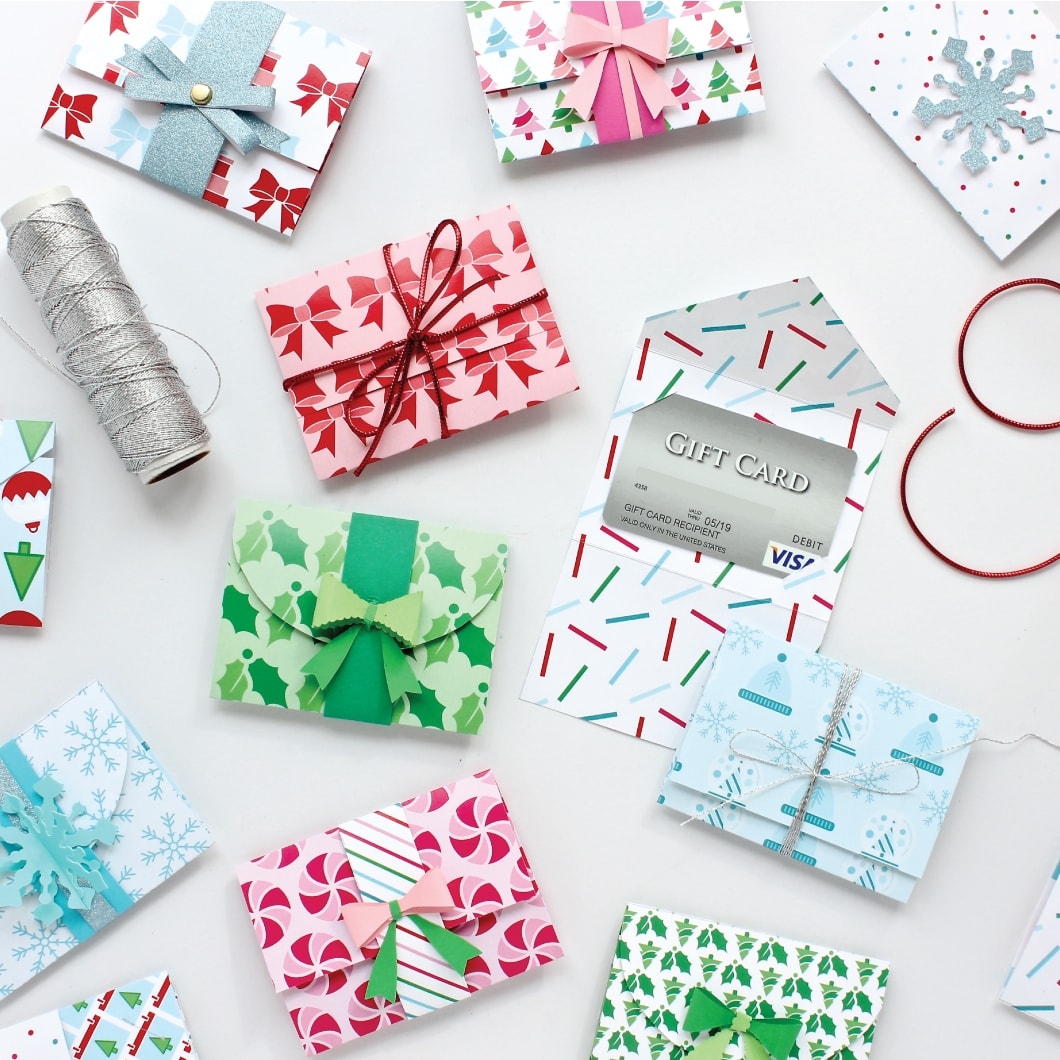 DIY Gift Card Holders with Printable Template The Homes I 