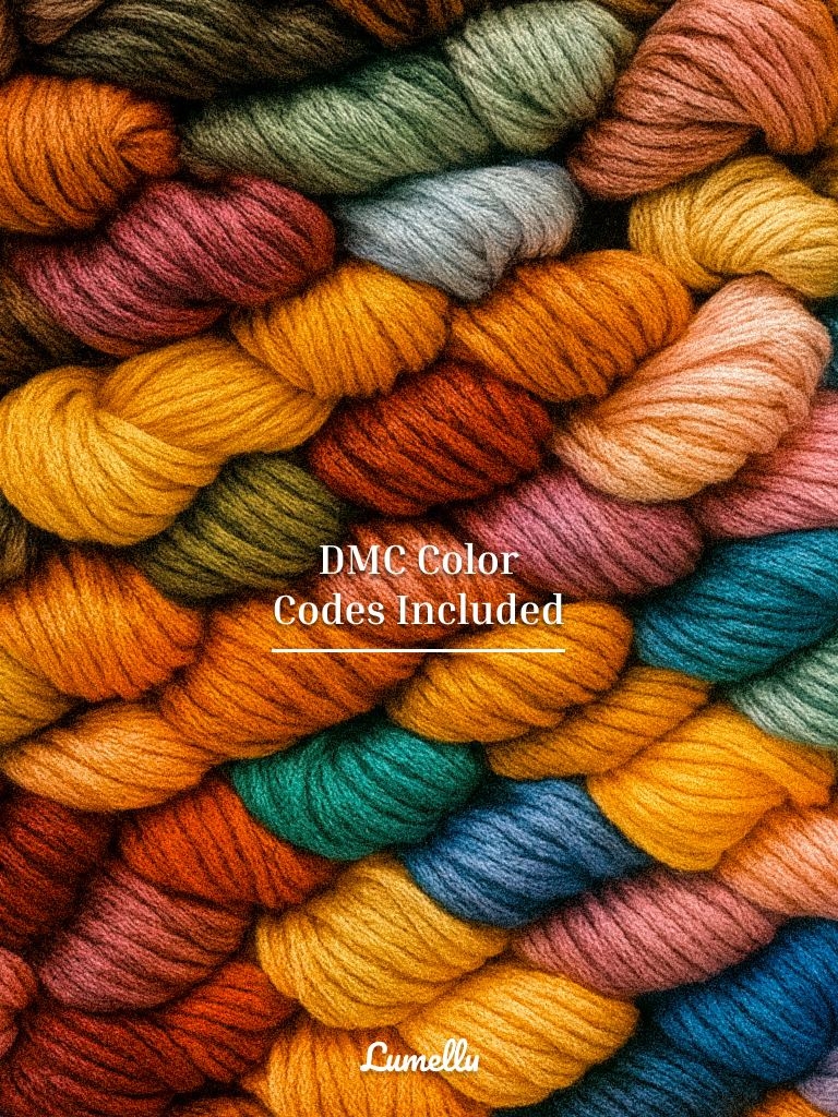 DMC Color Chart Lumellu