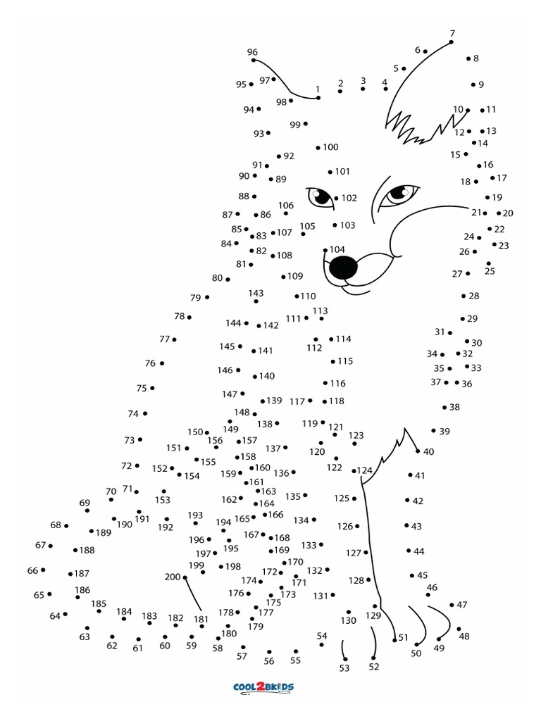 Dot To Dot Printables Pdf