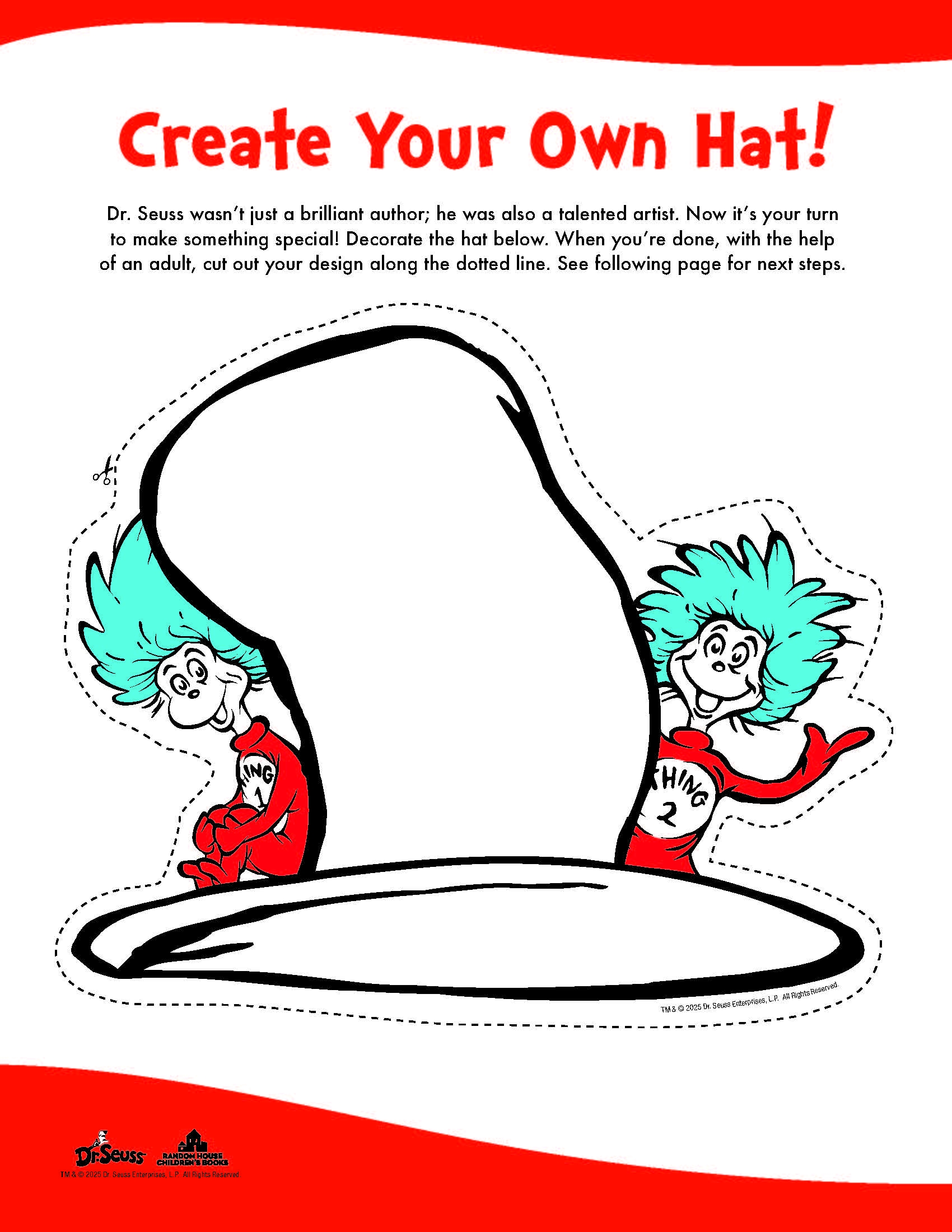 Printable Dr Seuss