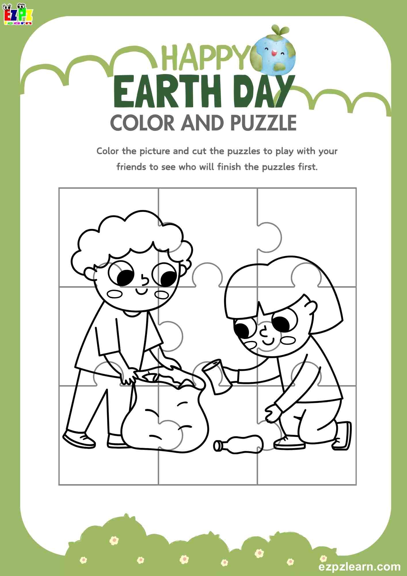 Earth Day Printable Activities