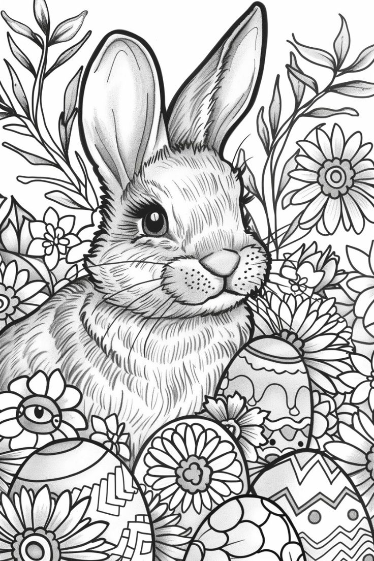 Free Easter Printable Coloring Pages