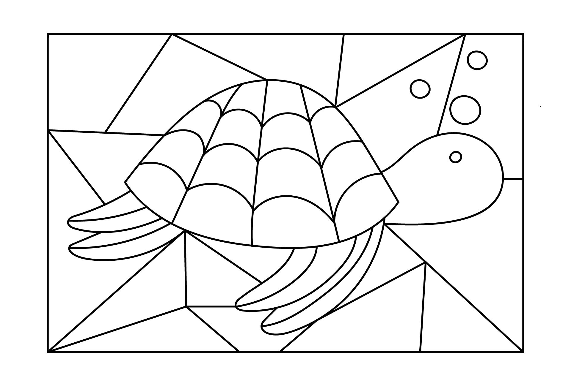 Easy Mosaic Patterns 10 Free PDF Printables Printablee