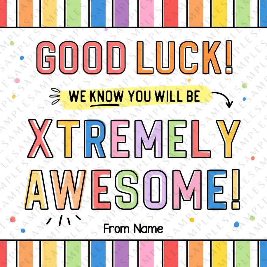 Good Luck Cards Printable
