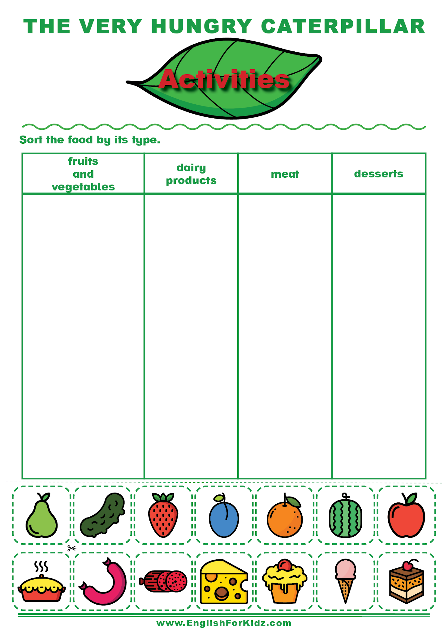 Hungry Caterpillar Printables Free