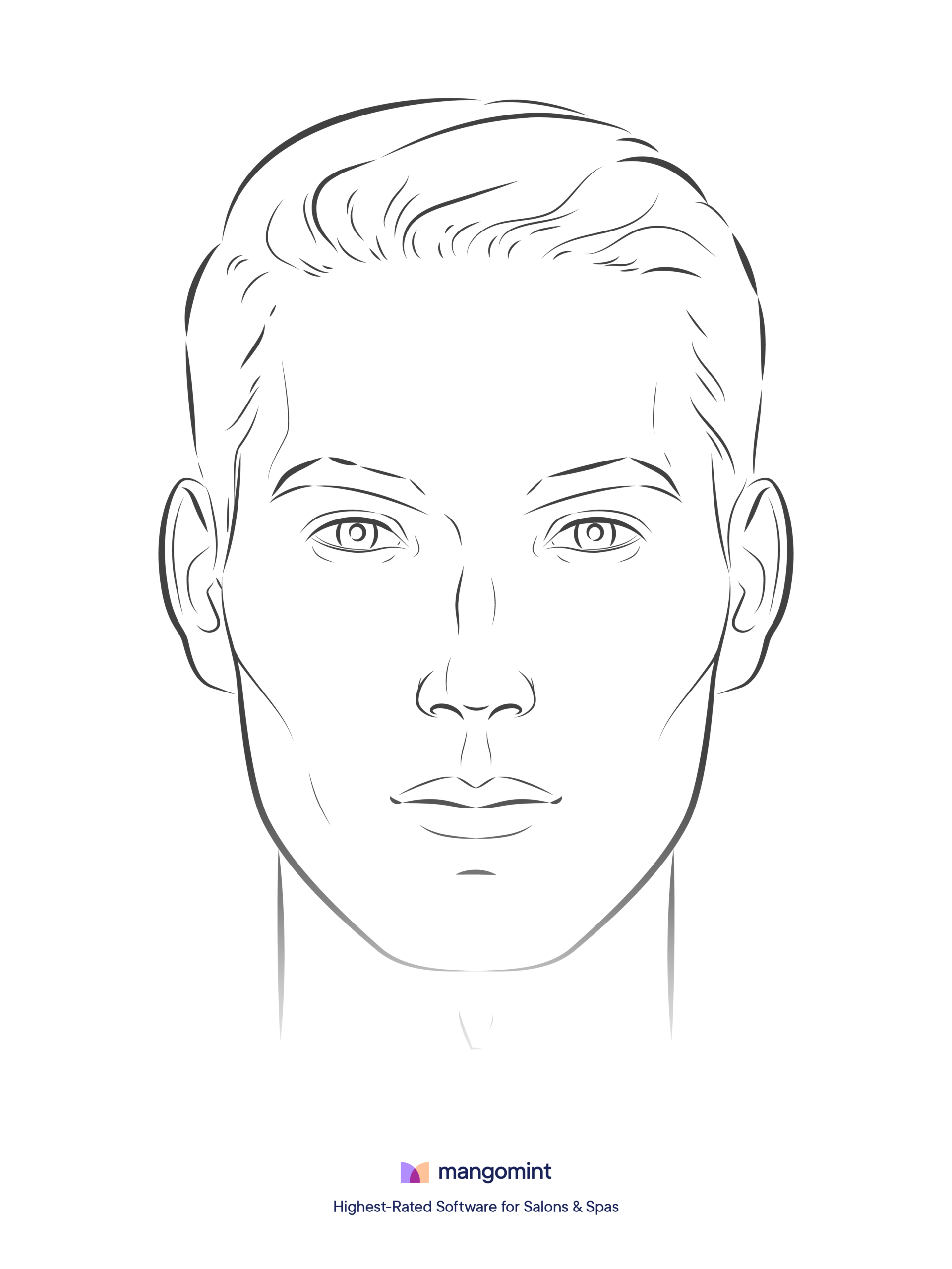 Free Printable Botox Face Chart