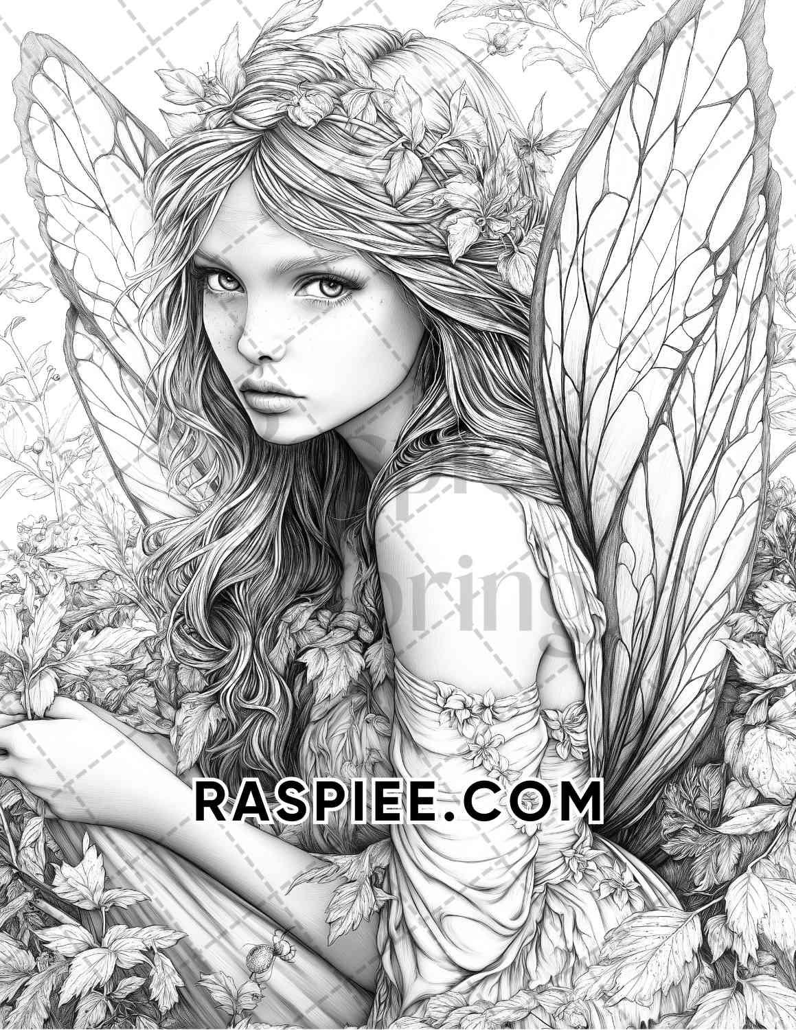 Printable Coloring Pictures Of Fairies